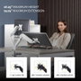 Fellowes Platinum Series Brazo para Monitor Doble Blanco